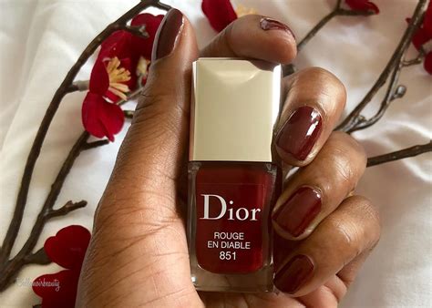 Ready for Fall with Dior Rouge en Diable (851)